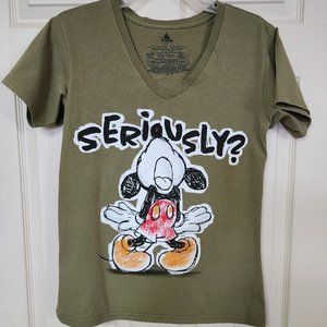 Mickey Mouse Seriously Shirt